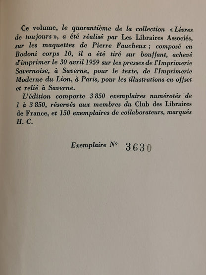 Contes de toute la vie, Anton Tchékhov, trad. E. Parayre, J.Pérus, Club des Libraries de France, 1959.