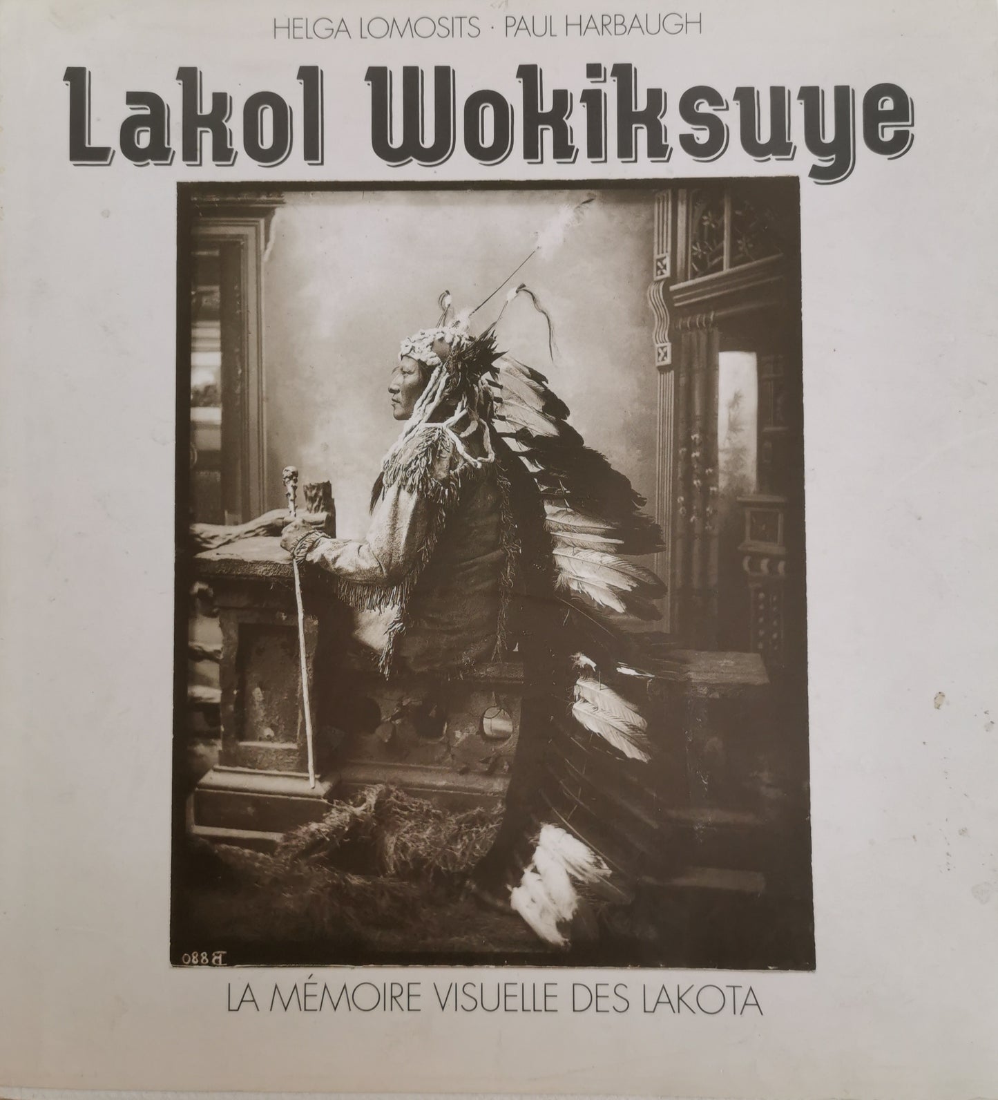 Lako Wokiksuge, La mémoire visuelle des Lakota [exposition Europe], Helga Lomosits, Paul Harbaugh, ed. Les indiennes de Nîmes, Mistral, 1993.