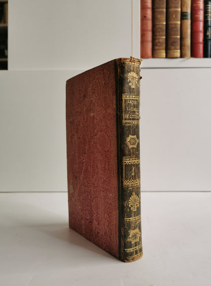 Leçons latine de littérature, Première partie, Fr. Noël, Fr. Delaplace, Le Normat/H. Nicolle, De l'imprimerie des frères Mame, 1808.