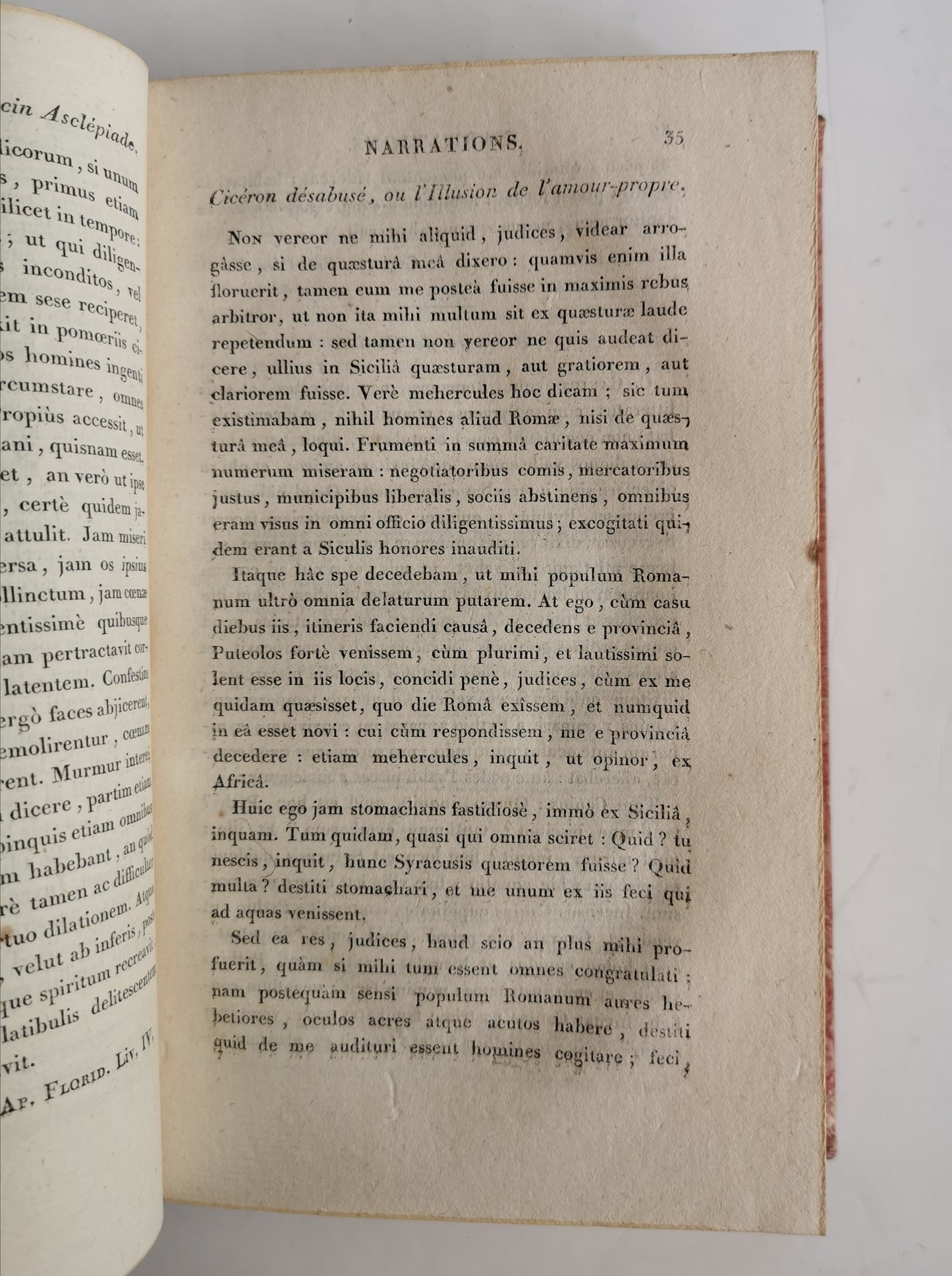 Leçons latine de littérature, Première partie, Fr. Noël, Fr. Delaplace, Le Normat/H. Nicolle, De l'imprimerie des frères Mame, 1808.