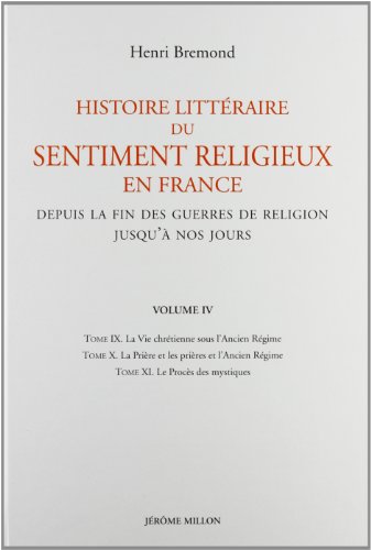 Histoire littéraire du sentiment religieux en France : Coffret 5 volumes