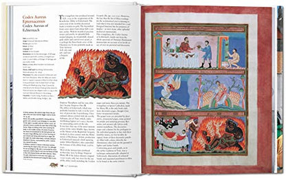 Codices illustrés, Les plus beaux manuscrits du monde, 400 à 1600, Ingo F. Walther, Norbert Wolf, Taschen, 2001.